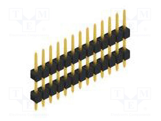Connector: pin strips; pin header; male; PIN: 13; 2.54mm; THT; 1x13