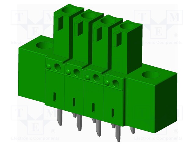 Connector: pluggable terminal block; socket; female; straight