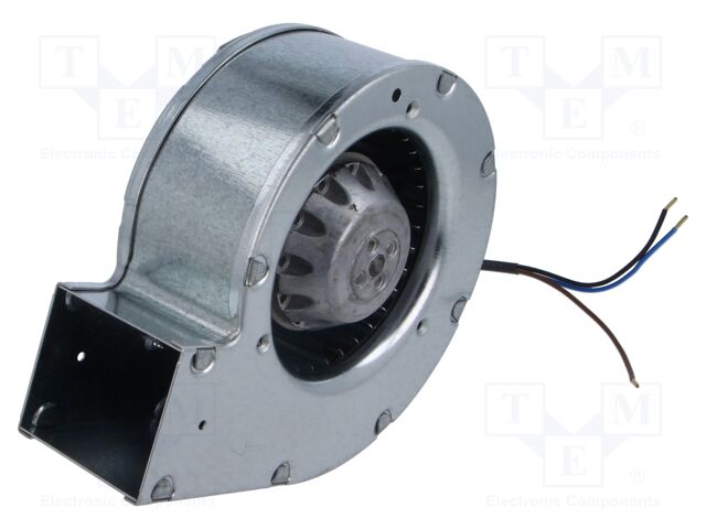 Fan: AC; blower; 230VAC; 143x137x53mm; 100m3/h; 55dBA; ball bearing