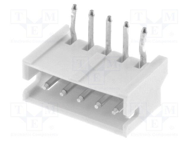 Socket; wire-board; male; ZH; 1.5mm; PIN: 5; THT; 50V; 1A; -25÷85°C