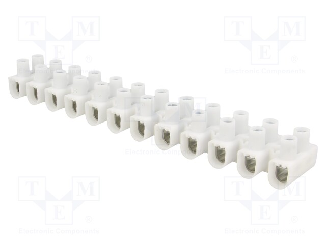 Terminal block; screw terminal; ways: 12; 4÷16mm2; terminals: 24