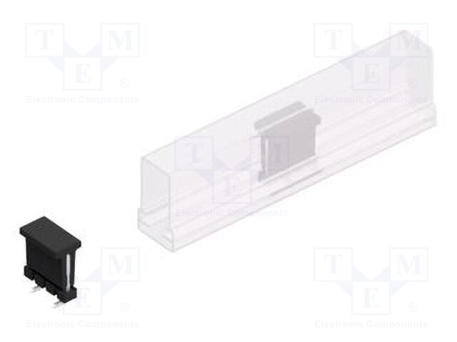 Connector: pin strips; pin header; male; PIN: 4; 2.54mm; SMT; 1x4