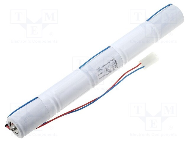 Re-battery: Ni-Cd; D; 6V; 4000mAh; Leads: leads with TAMIYA plug