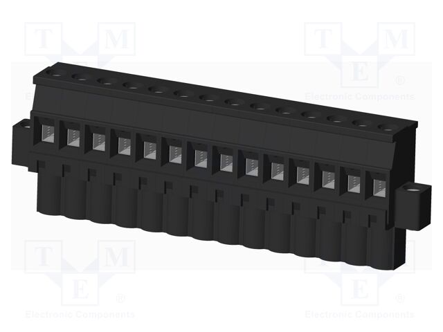 Connector: pluggable terminal block; plug; female; angled 90°