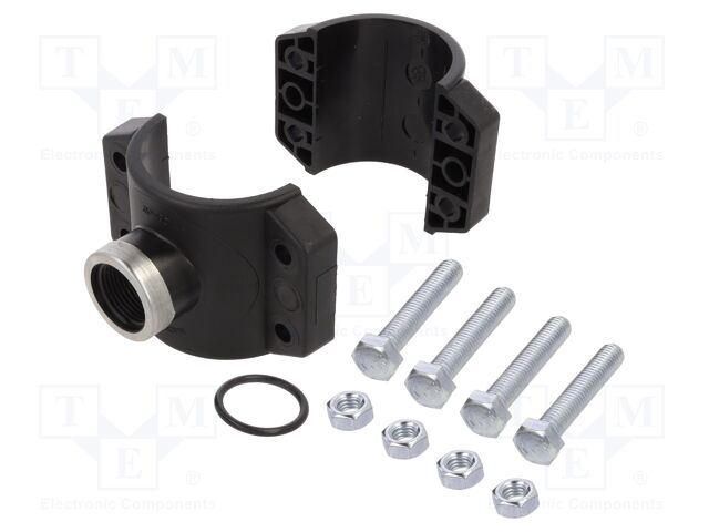Splice terminal: clamping; for PE pipes; Plast; Medium: water