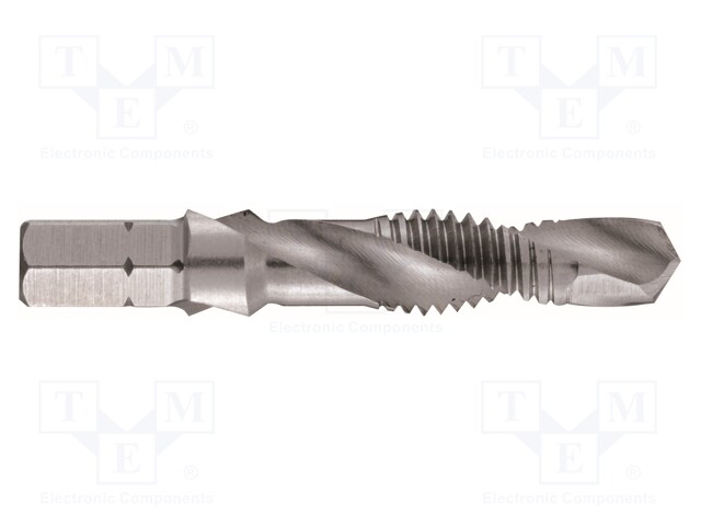 Tap; high speed steel stal szybkotnąca HSS; M6; 1