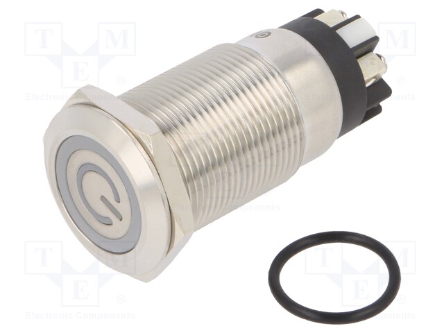 Switch: vandal resistant; Pos: 2; SPDT; 3A/220VAC; 5A/24VDC; IP65