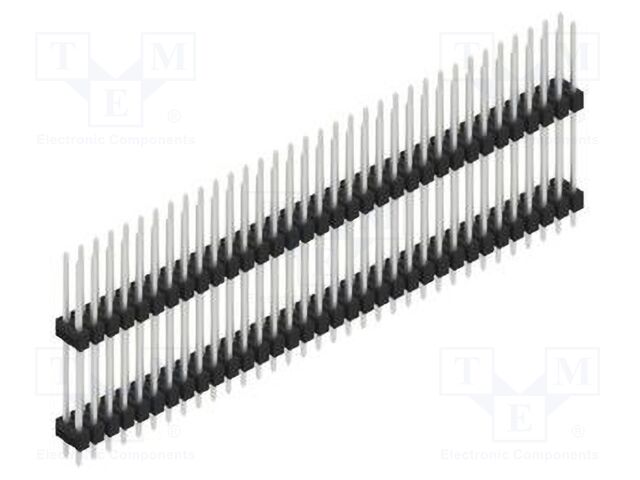 Connector: pin strips; pin header; male; PIN: 68; 2.54mm; THT; 2x34