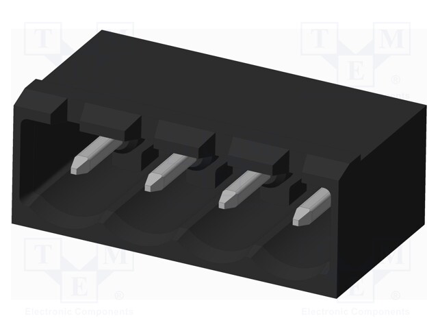 Connector: pluggable terminal block; socket; male; on PCBs