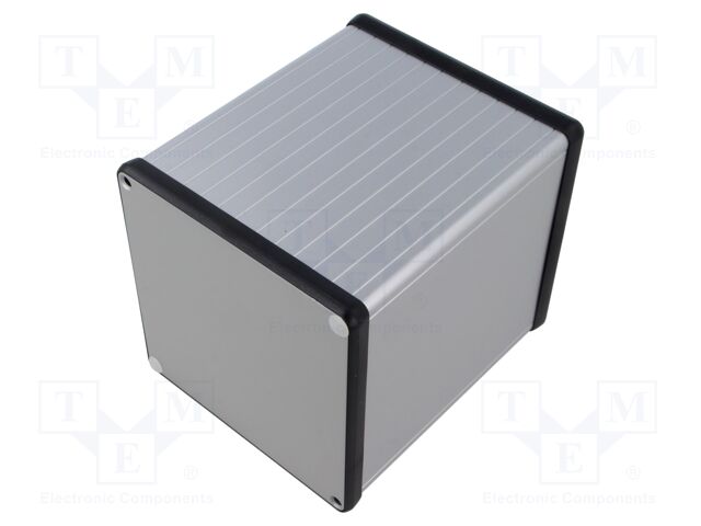 Enclosure: with panel; 1455; X: 104.5mm; Y: 120mm; Z: 104.5mm; grey