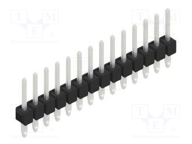 Connector: pin strips; pin header; male; PIN: 14; 2.54mm; THT; 1x14