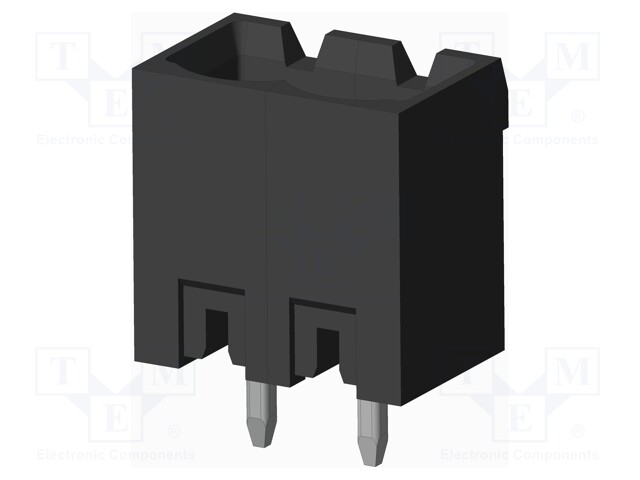 Connector: pluggable terminal block; socket; male; straight; THT