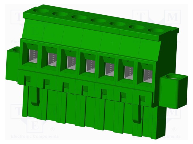 Connector: pluggable terminal block; plug; female; angled 90°