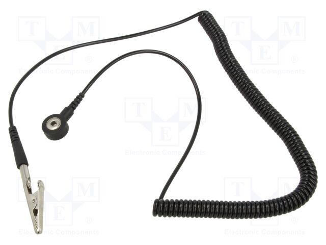 Connection cable; ESD; Application: earthing ESD wristbands; 1MΩ