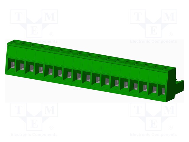Connector: pluggable terminal block; plug; female; straight; 12A