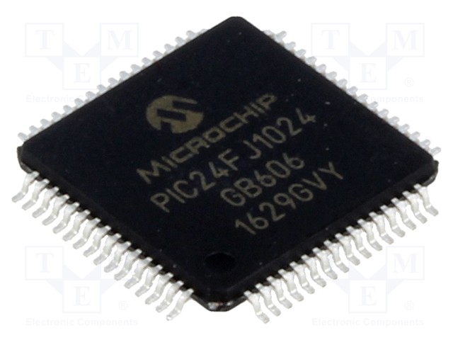 PIC microcontroller; Memory: 1024kB; SRAM: 32768B; 2÷3.6VDC; SMD