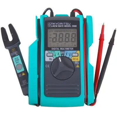Multimeeter + ampertangid KEW 2000 AC DC