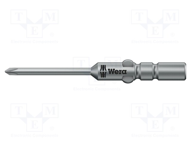 Screwdriver bit; Phillips; PH00; Overall len: 40mm; Ø: 1.8mm