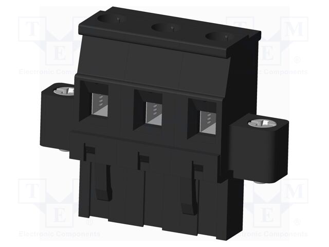 Connector: pluggable terminal block; plug; female; angled 90°