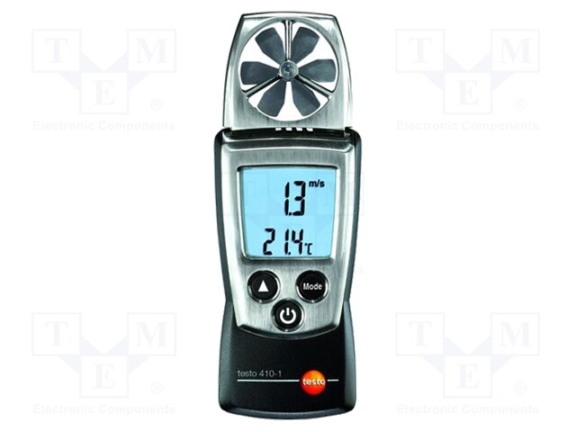 Thermoanemometer; 0,4÷20m/s; -10÷50°C; IP10; Pocket