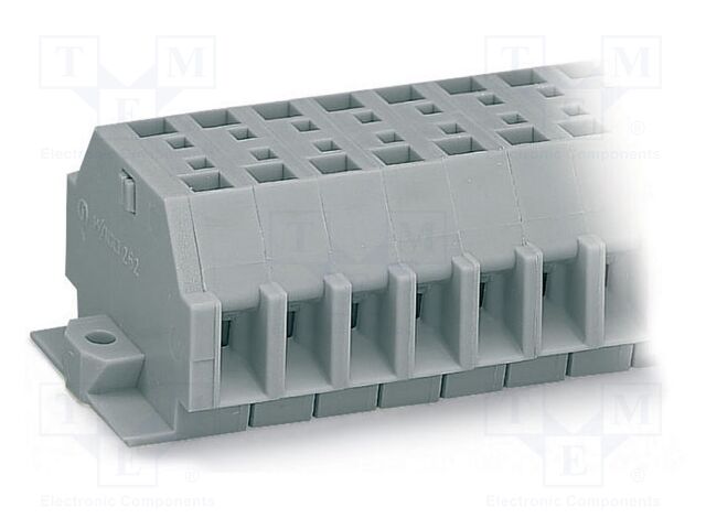 Terminal block; ways: 3; 0.5÷4mm2; spring clamp; 630V; 24A