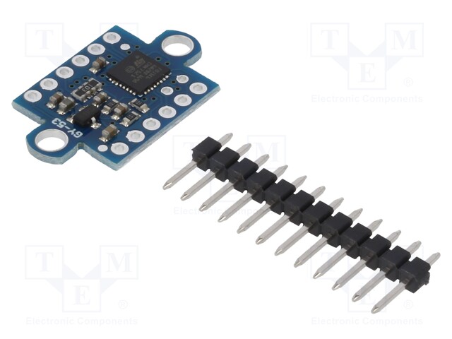 Sensor: distance; laser; 3÷5VDC; I2C,PWM; Dist.meas.range: 0.03÷2m