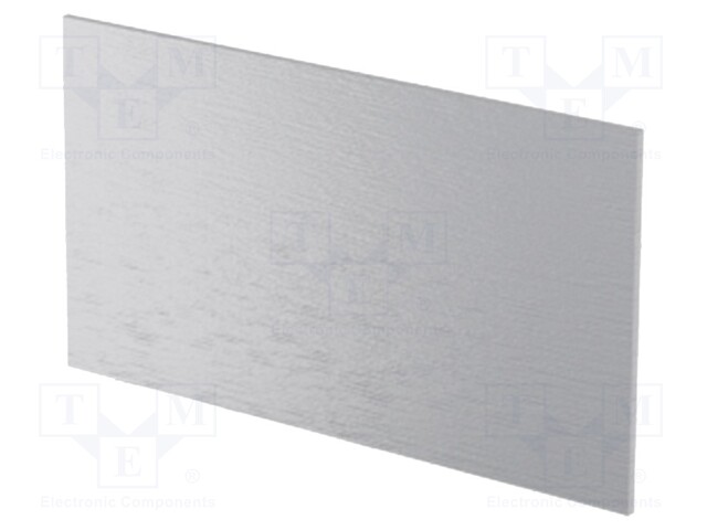 Rear panel; for ITALTRONIC enclosure