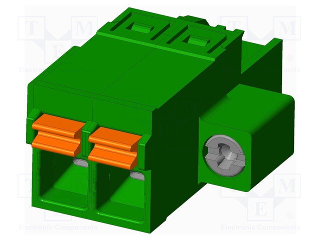 Connector: pluggable terminal block; plug; female; straight; 12A