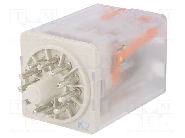 Relay: electromagnetic; 3PDT; Ucoil: 110VAC; 10A; max.250VDC; 83g