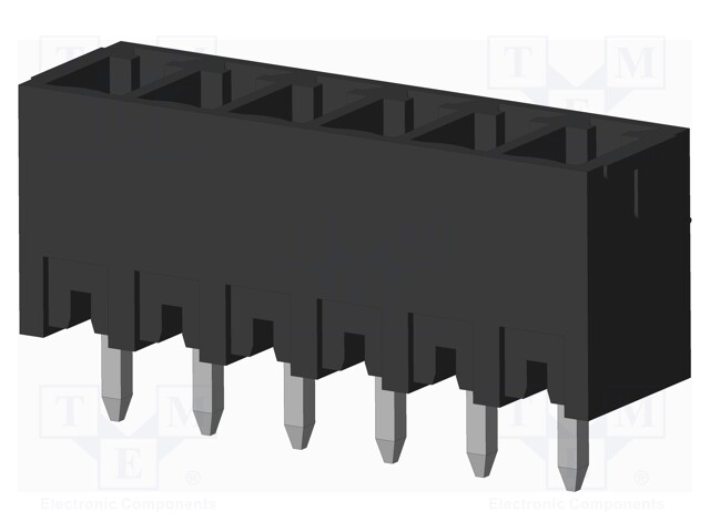 Connector: pluggable terminal block; socket; male; on PCBs
