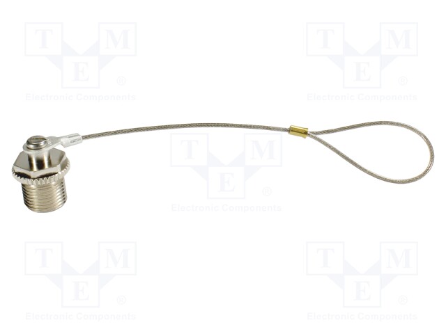 blinding cap for male with eyelet