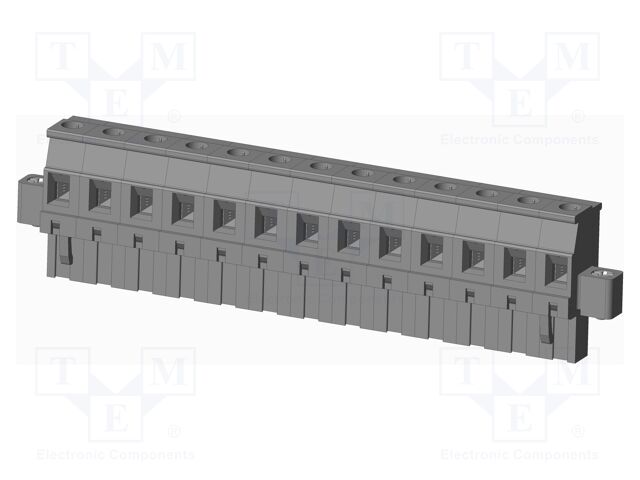 Connector: pluggable terminal block; plug; female; angled 90°