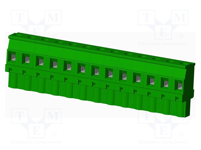 Connector: pluggable terminal block; plug; female; angled 90°