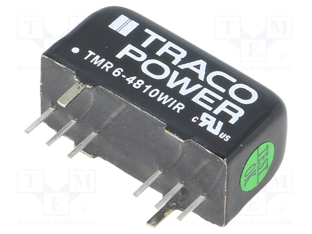 Converter: DC/DC; 6W; Uin: 18÷75V; 3.3VDC; Iout: 1500mA; SIP8; 5.9g