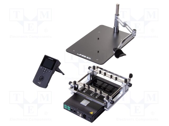 Preheater; 500W; 130x135mm; 230VAC; 50÷250°C; ESD; Plug: EU