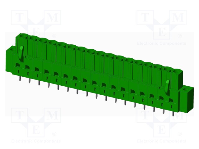 Connector: pluggable terminal block; socket; female; straight