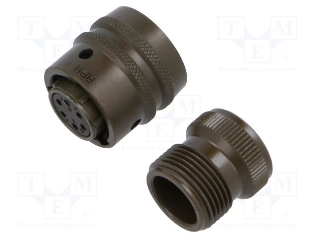 Connector: circular; plug; PT/451
