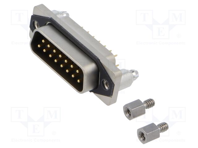 connector D-Sub Stift 15p IP67 Lötstift