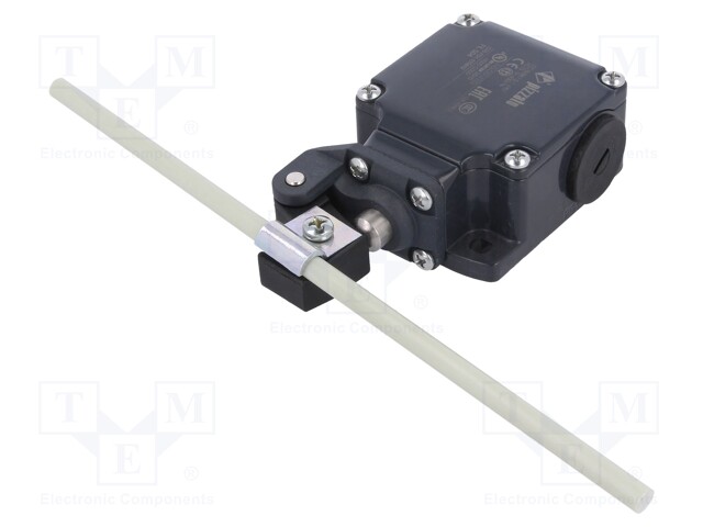 Limit switch; adjustable fiber glass rod, max length 187mm