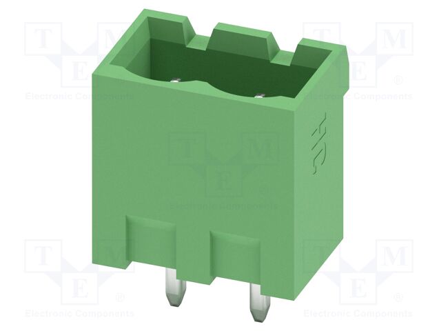 PCB headers, nominal cross section: 2.5 mm?, color: green, n