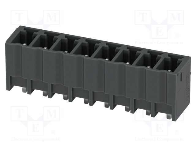 PCB headers, nominal cross section: 1.5 mm?, color: black, n