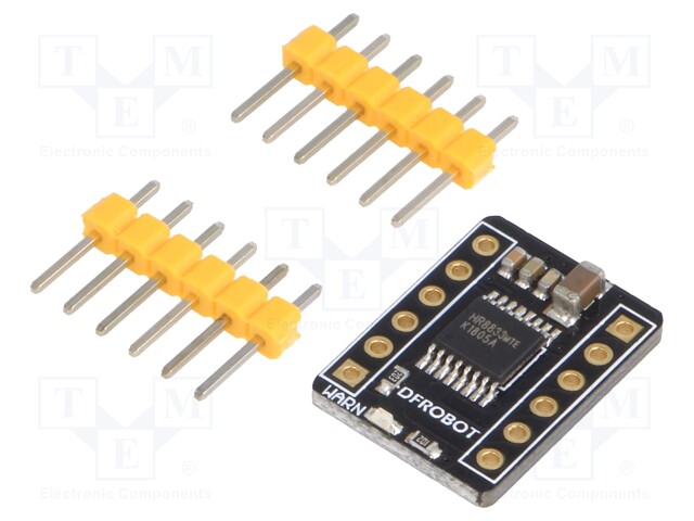 DC-motor driver; HR8833; PWM,analog; Uin mot: 3.3÷10V; Channels: 2