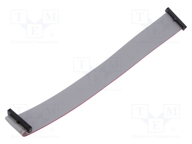Ribbon cable with IDC connectors; Tape ph: 0.64mm; 203.2mm