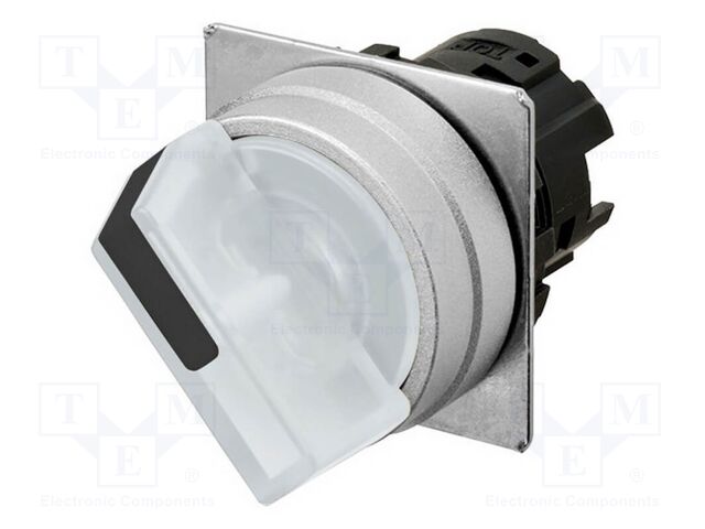 Switch: rotary; 22mm; depending on the holder; Pos: 2