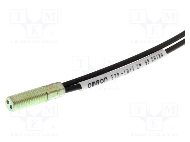 Sensor: fiber-optic; Oper.mode: diffuse-reflective; Housing: M6