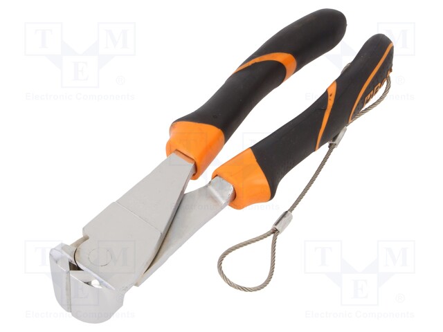 Pliers; end,cutting; 200mm