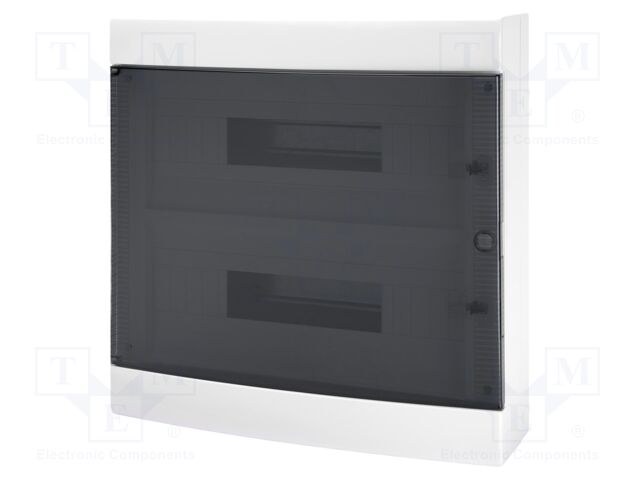 Enclosure: for modular components; IP40; wall mount; white; 40 CD