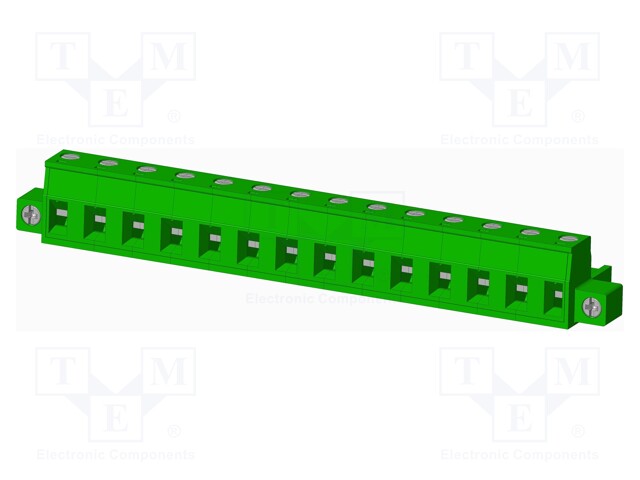 Connector: pluggable terminal block; plug; female; straight; 12A