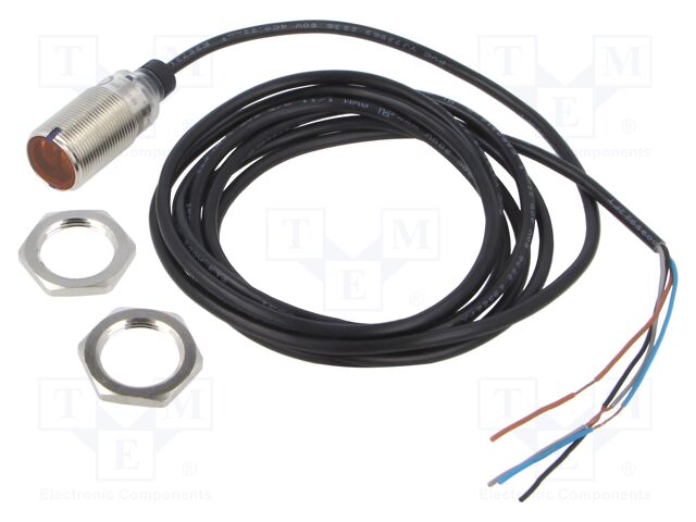 Sensor: photoelectric; straight; Range: 0÷1m; PNP; Usup: 10÷30VDC