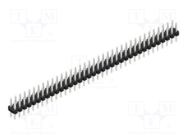 Connector: pin strips; pin header; male; PIN: 72; 2mm; THT; 2x36